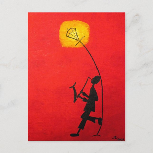 Carte Postale Jazz (Devant)