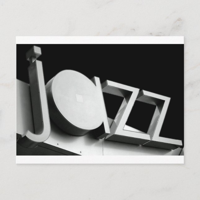 Carte Postale Jazz (Devant)