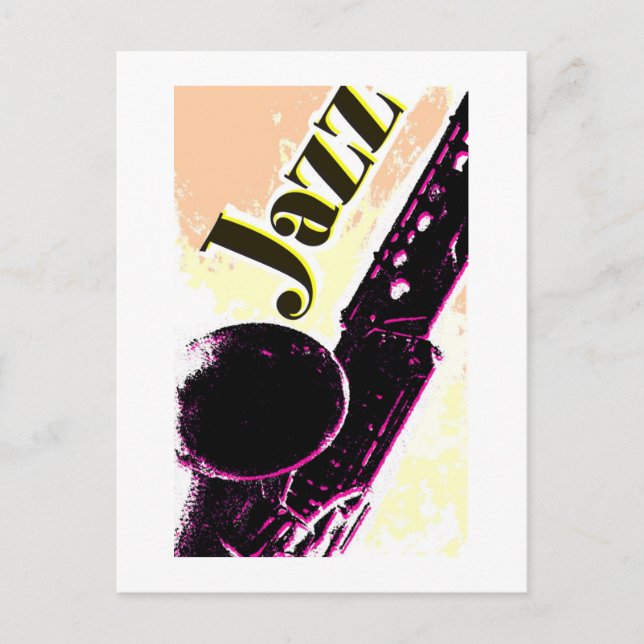 Carte Postale Jazz14 (Devant)