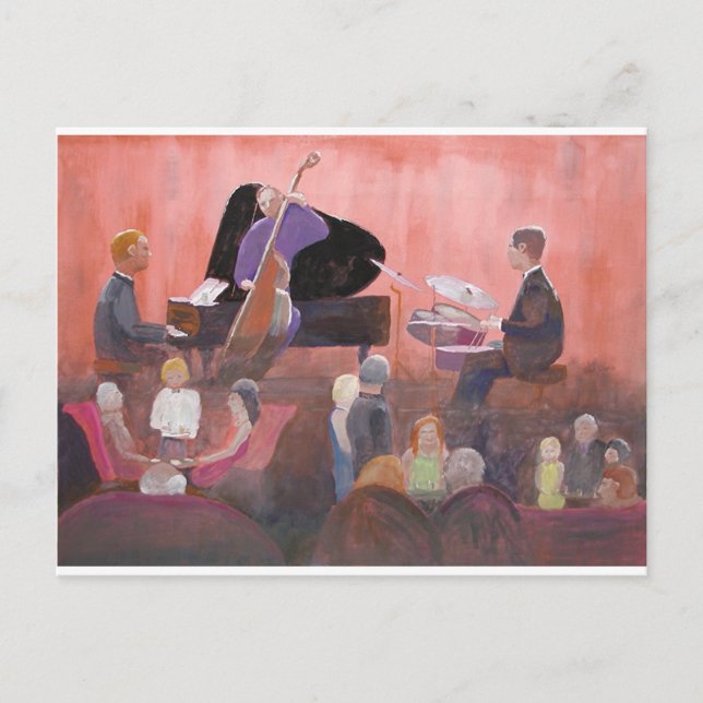 Carte Postale Jazz Club (Devant)