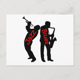 Carte Postale Jazz et blues