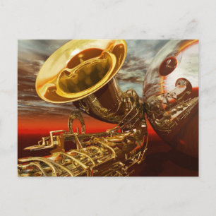 Carte Postale Jazz par Lenny
