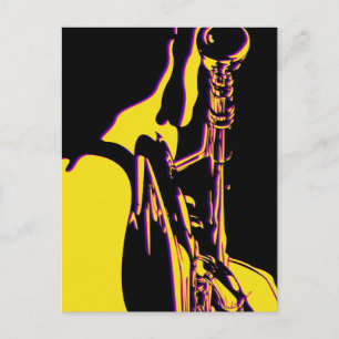 Carte postale Jazz Trumpet Player