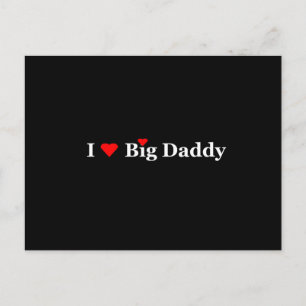 Carte Postale Je Coeur Big Daddy
