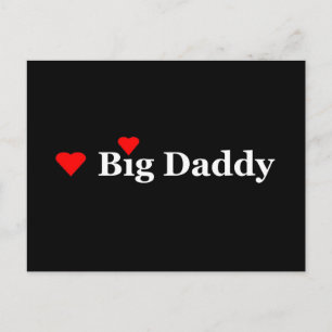 Carte Postale Je Coeur Big Daddy