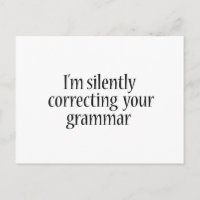 Je corrige en silence votre grammaire Tshirt Funny