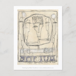 Carte Postale Je crée mon histoire là où je suis roi.