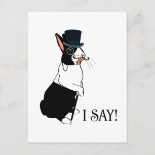 CARTE POSTALE JE DIS :