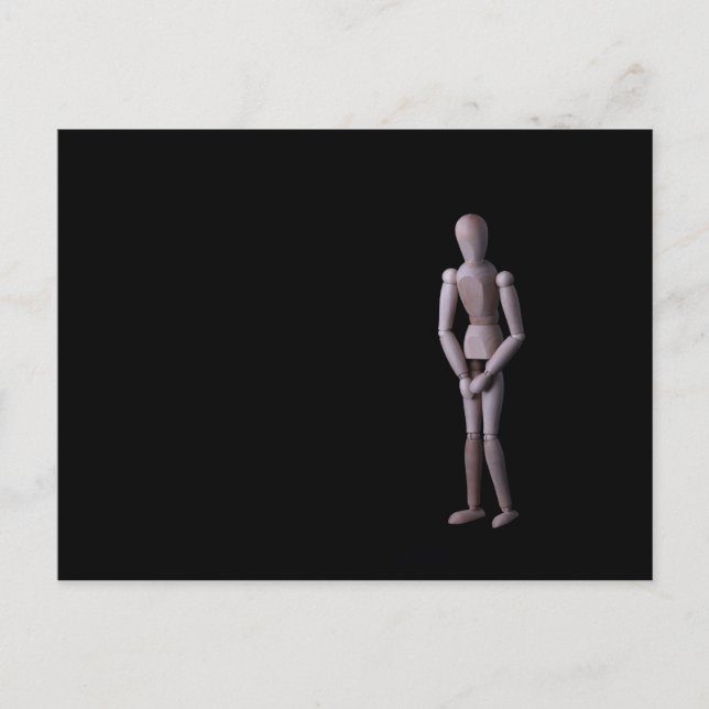 Carte Postale Je Dois Y Aller (Devant)