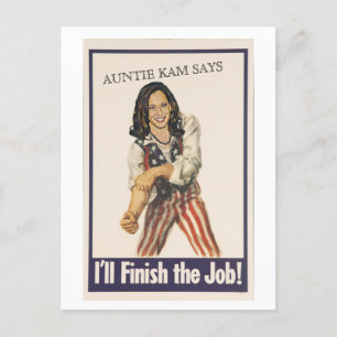 Carte Postale Je Finirai Le Travail !