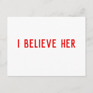 Carte Postale Je La Crois