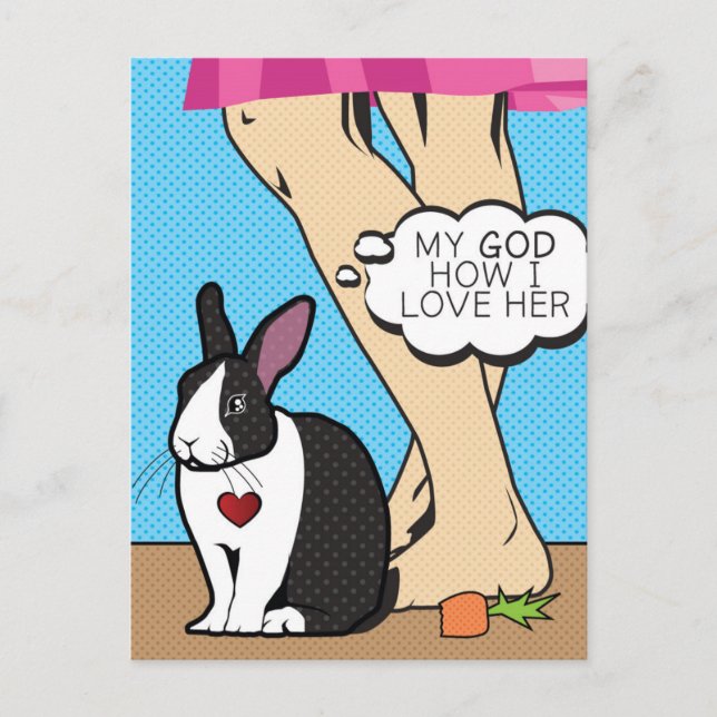 CARTE POSTALE JE L'AIME (Devant)