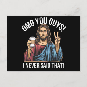 Carte Postale Je N'Ai Jamais Dit Ça.