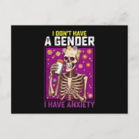 Je n'ai pas de sexe j'ai de l'anxiété non binaire