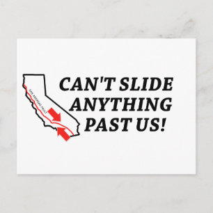 Carte Postale Je ne peux pas glisser quelque chose qui nous pass