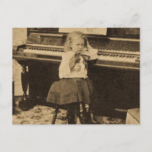 Carte Postale Je ne vais pas pratiquer une autre minute Vintage 