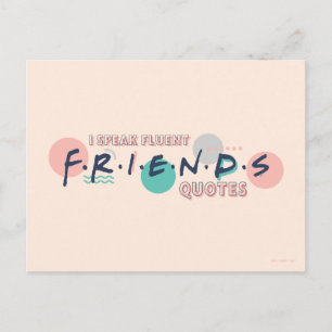 Carte Postale Je parle des devis Fluent FRIENDS™