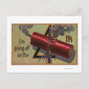 Carte Postale Je pars sur le quatrième # 2