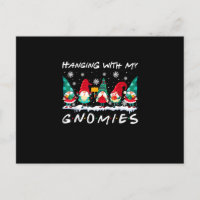 Je Passe Avec Mes Gnomies Drôle Noël Gnome Xmas