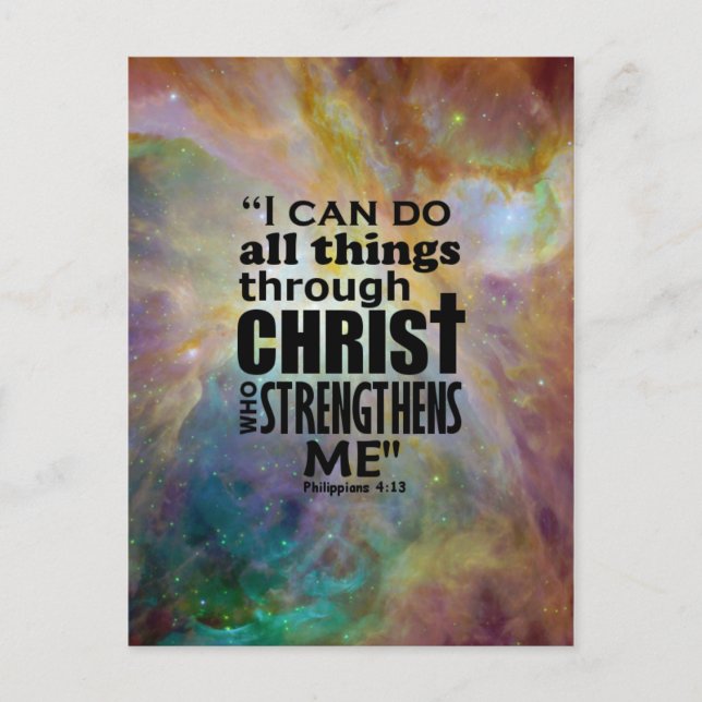 Carte Postale Je peux faire tout (Devant)