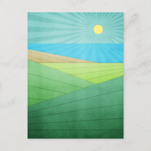 Carte Postale Je Peux Voir La Plage