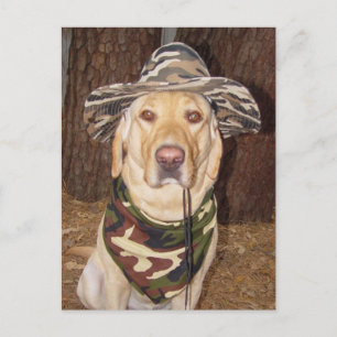 Carte Postale Je préfère chasser