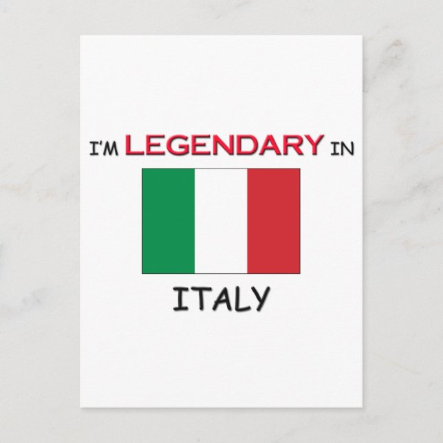 Carte Postale Je préférerais être en ITALIE (Devant)