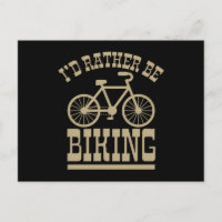 JE PRÉFÉRERAIS FAIRE DU VÉLO Drôle Cyclisme Cyclis