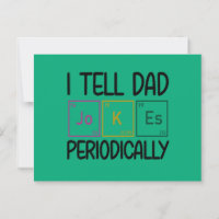 Je raconte périodiquement des blagues à papa