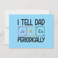 Je raconte périodiquement des blagues à papa