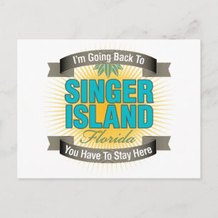 Carte Postale Je retourne à (Singer Island)