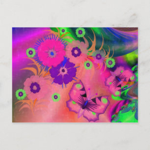 Carte Postale Je Rêve De Papillons