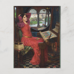 Carte Postale Je suis à moitié malade des ombres - John Waterhou