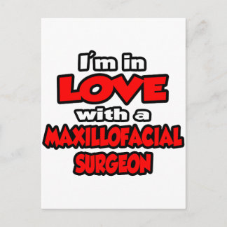 Carte Postale Je suis amoureux d'un chirurgien Maxillofacial