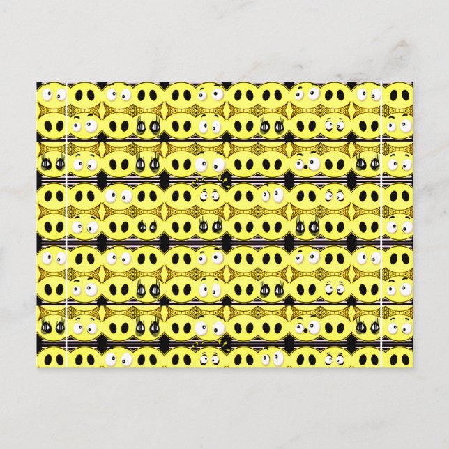 Carte Postale Je suis heureux ! (Devant)