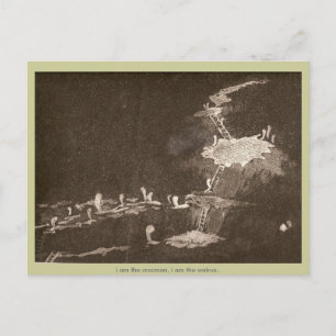 Carte Postale je suis l'eggman