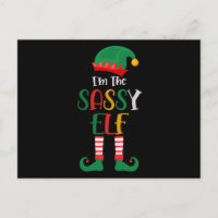 Je Suis L'Elfe Sassy Qui Correspond À Noël 2021