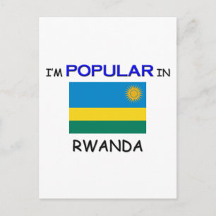Carte Postale Je suis populaire au RWANDA