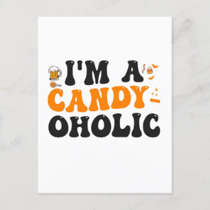 Carte Postale Je suis un cadeau d'Halloween drôle effrayant de C