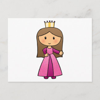 Carte Postale Je suis une petite princesse