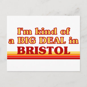 Carte Postale Je suis une sorte de GROS ACCORD à Bristol