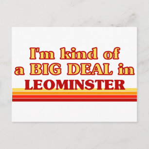 Carte Postale Je suis une sorte de GROS ACCORD à Leominster