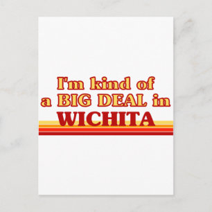 Carte Postale Je suis une sorte de GROS ACCORD à Wichita