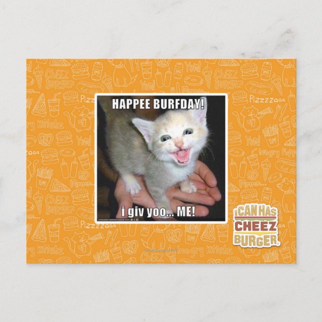 CARTE POSTALE JE SUIS VENUE LE VENDREDI ! (Devant)