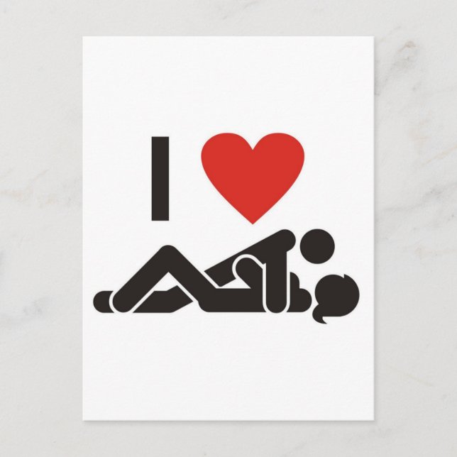 Carte Postale Je T'Aime (Devant)