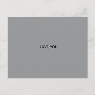 CARTE POSTALE JE T'AIME