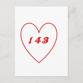 Carte Postale Je T'Aime