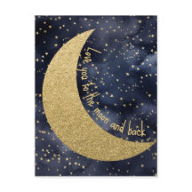 Je t'aime jusqu'à la lune et retour