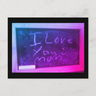Carte Postale Je t'aime maman