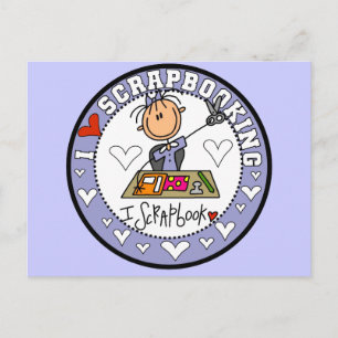 Carte Postale Je T'aime T-shirts et Cadeaux de Scrapbooking